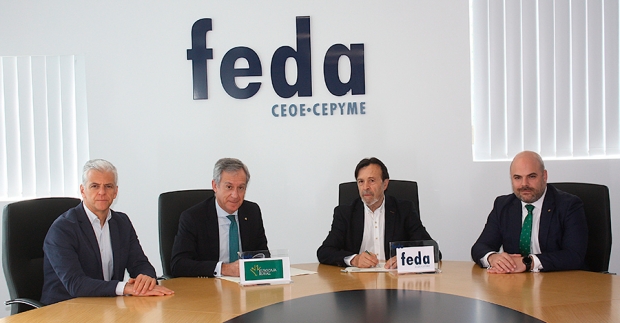 Fotografía de FEDA y Eurocaja Rural, unidas para potenciar iniciativas del tejido empresarial albaceteño, ofrecida por FEDA