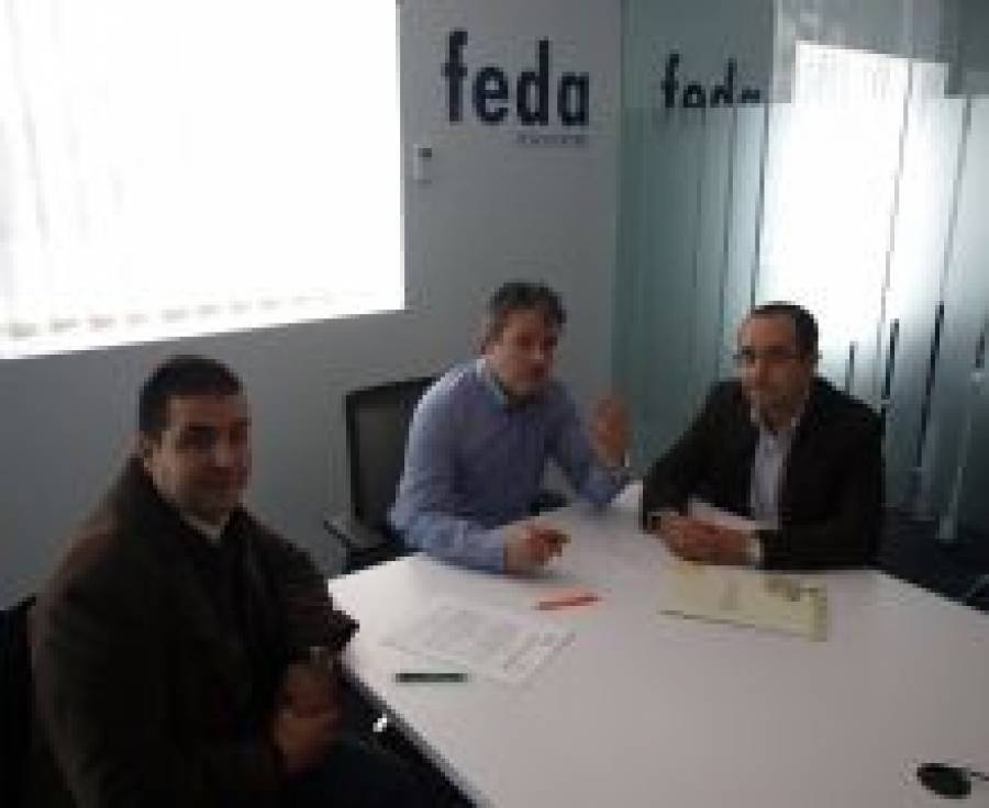 Fotografía de Convenio de FEDA con Alamos Corporación para la gestión medioambiental, ofrecida por FEDA