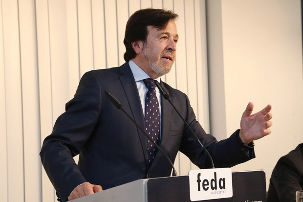 Fotografía de ARTEMIO PÉREZ ALFARO, empresario, presidente de FEDA y, además, Hijo Predilecto de  Castilla-La Mancha, ofrecida por FEDA