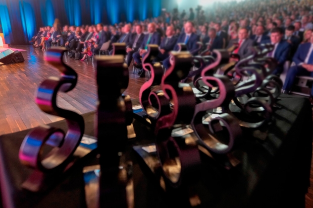 Fotografía de Gala San Juan’2023 para entregar los XXIV Premios Empresariales, ofrecida por FEDA