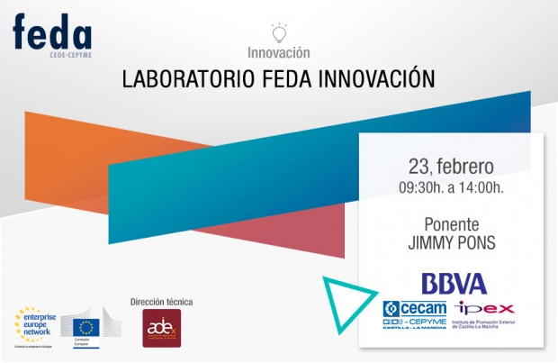 Fotografía de FEDA inicia este viernes el III Ciclo de Innovación e Internacionalización con un “laboratorio” práctico con la hoja de ruta para innovar, ofrecida por FEDA