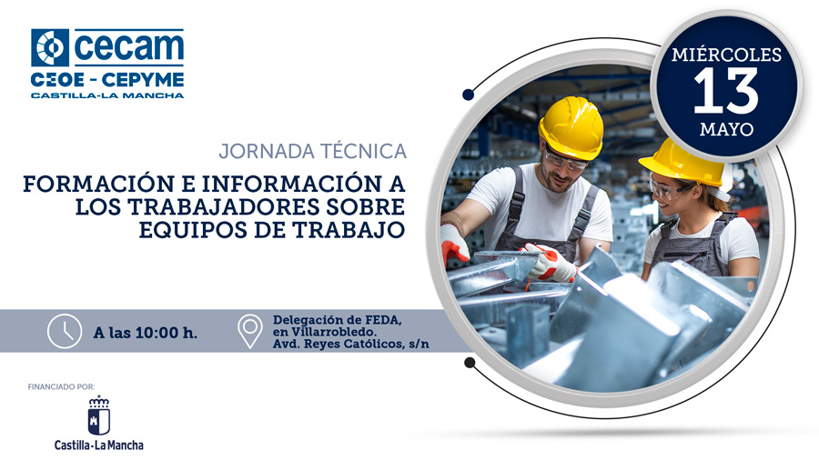 Jornada Técnica: Formación e información a los trabajadores sobre equipos de trabajo