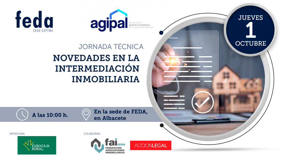 Jornada técnica. Novedades en la intermediación inmobiliaria