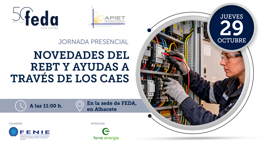 Novedades del REBT y ayudas a travésde los CAEs