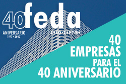 40 empresas para el 40 Aniversario FEDA