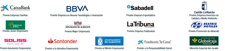 patrocinadores de los premios empresarios San Juan 2015