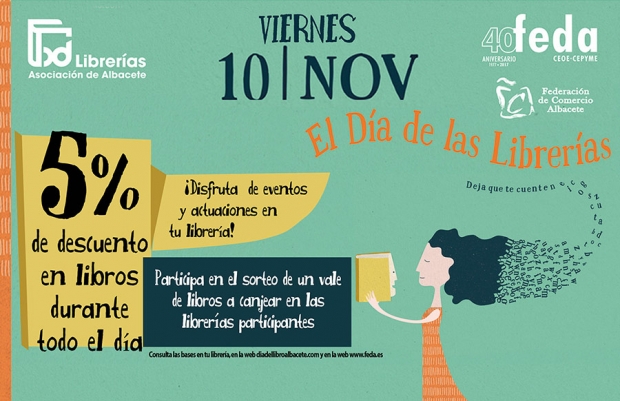 Fotografía de Librerías de Albacete, Almansa y Caudete celebran el viernes el Día de las Librerías, ofrecida por FEDA