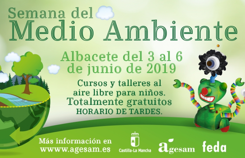 AGESAM inicia el lunes en FEDA la Semana del Medio Ambiente con actividades para los escolares y los gestores ambientales