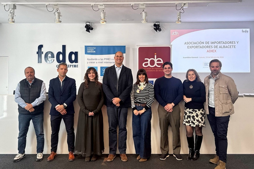 La Asociación de Importadores y Exportadores de Albacete, ADIEX, consolida su crecimiento y multiplica su impacto internacional con cifras récord de actividad y visibilidad
