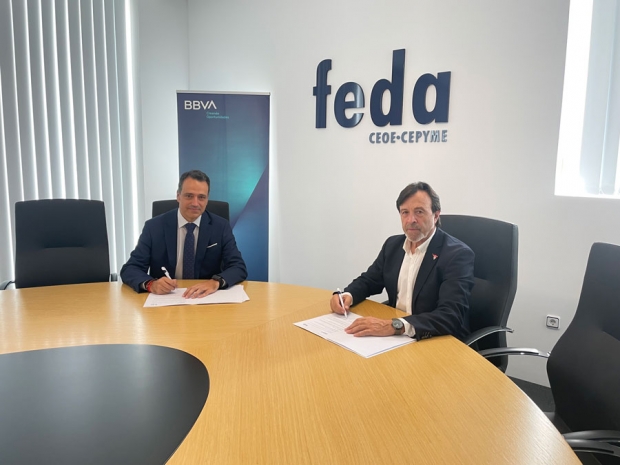 Fotografía de BBVA ha vuelto a apostar por FEDA para impulsar la competitividad de empresas y autónomos de Albacete, ofrecida por FEDA