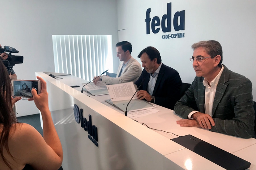 FEDA y el Albacete Balompié firman un convenio de colaboración para crear sinergias entre ambas entidades y las empresas de la ciudad y provincia