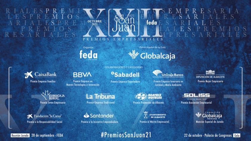 FEDA dará a conocer mañana miércoles el fallo del Jurado de los Premios Empresariales San Juan’2021-XXII Edición