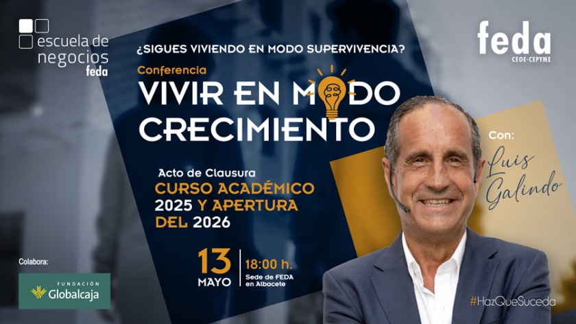Setenta y cuatro participantes protagonizan el acto de clausura del curso 2025-2026 de Escuela de Negocios FEDA