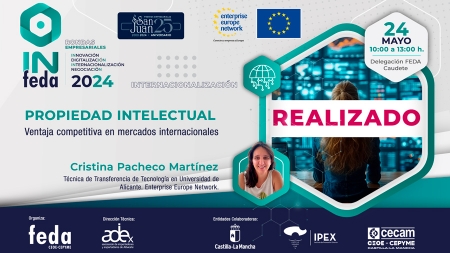 Fotografía de PROPIEDAD INTELECTUAL. Ventaja competitiva en mercados internacionales, ofrecida por FEDA