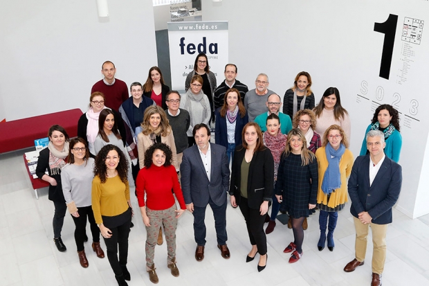Fotografía de Un equipo de mujeres con responsabilidad “mueve” FEDA cada día, al servicio de empresas y autónomos de la provincia Albacete, ofrecida por FEDA