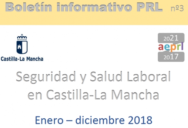 Fotografía de SEGURIDAD Y SALUD EN CLM, Boletín informativo PRL (enero - diciembre 2018), ofrecida por FEDA