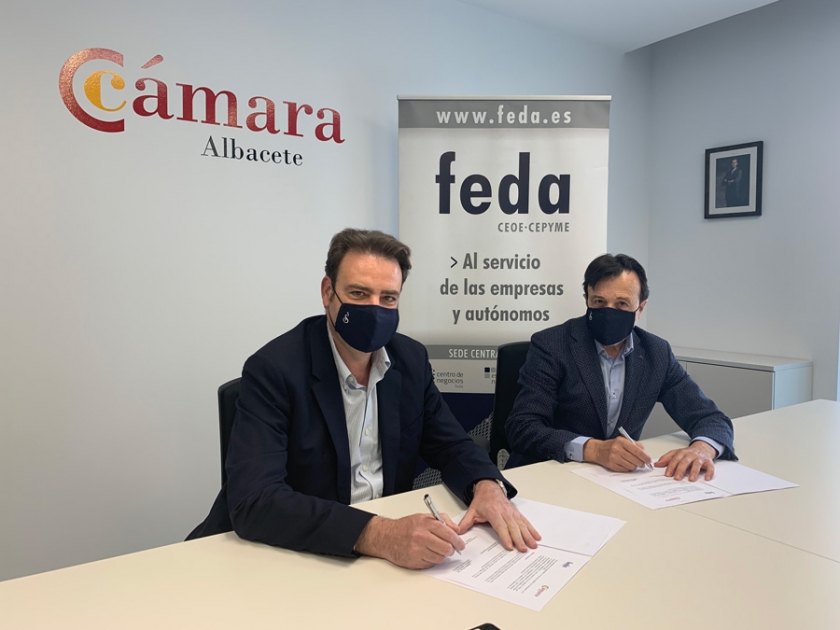 FEDA y Cámara de Comercio de Albacete afianzan su colaboración para el desarrollo empresarial de la provincia