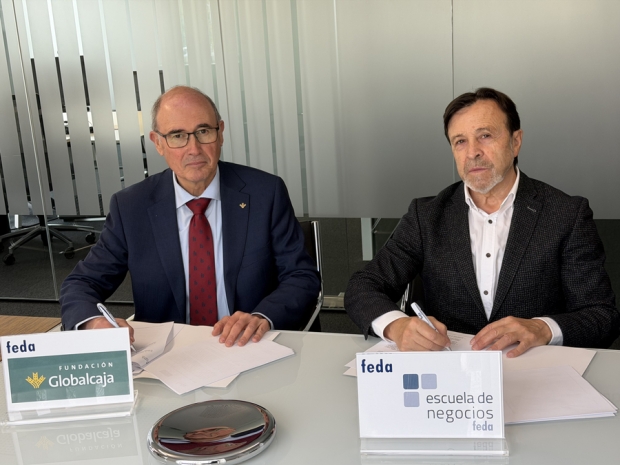 Fotografía de Escuela de Negocios FEDA y Fundación Globalcaja reafirman en 2026 su compromiso con la formación empresarial de excelencia, ofrecida por FEDA