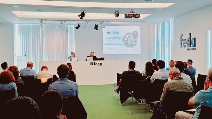 La prevención en operaciones de montaje, mantenimiento y reparación en instalaciones industriales se ha analizado en una jornada en FEDA