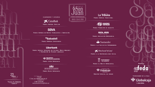 Fotografía de Propuestas empresariales de toda la provincia estarán mañana sobre la mesa del Jurado de los Premios San Juan’2017-XVIII Edición, ofrecida por FEDA