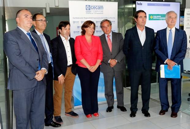 Fotografía de El Comité Ejecutivo de CECAM analizó el documento del Pacto por la Recuperación Económica de Castilla-La Mancha, ofrecida por FEDA