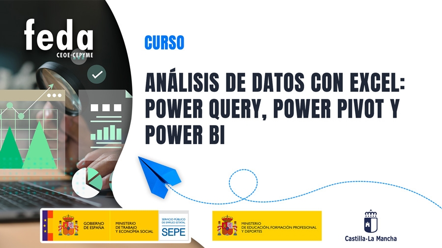 ANÁLISIS DE DATOS CON EXCEL: POWER QUERY, POWER PIVOT Y POWER BI