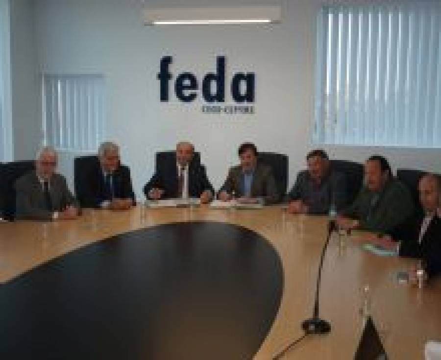 Fotografía de Fundación Caja Rural de Albacete y FEDA renuevan su convenio de colaboración, ofrecida por FEDA