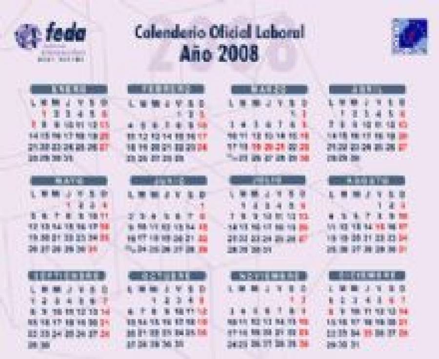 Fotografía de FEDA edita su calendario 2008 y está a disposición de las empresas, ofrecida por FEDA