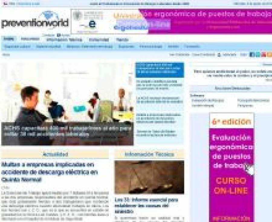 Fotografía de La empresa albaceteña Prevention World lanza su portal para Chile, ofrecida por FEDA