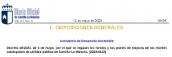 Fotografía de Publicado Decreto 45/2023, de 4 de mayo, por el que se regulan los fondos y los planes de mejoras de los montes catalogados de utilidad pública de Castilla-La Mancha, ofrecida por FEDA