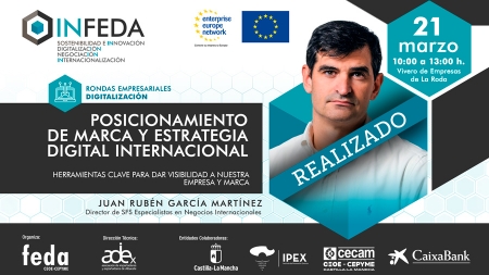 Fotografía de Posicionamiento de Marca y Estrategia digital internacional, ofrecida por FEDA