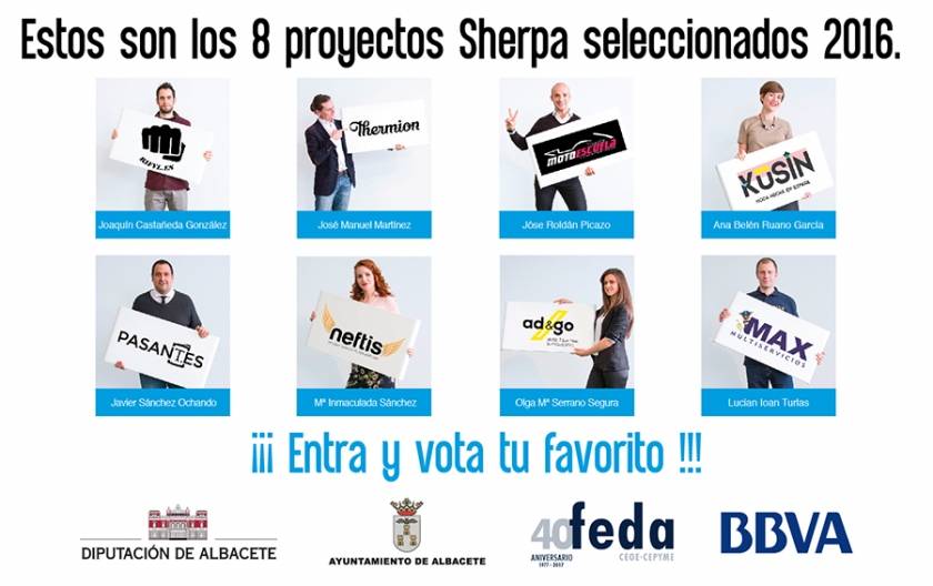 El programa Sherpa’2016, de FEDA, ya tiene los ocho emprendedores finalistas