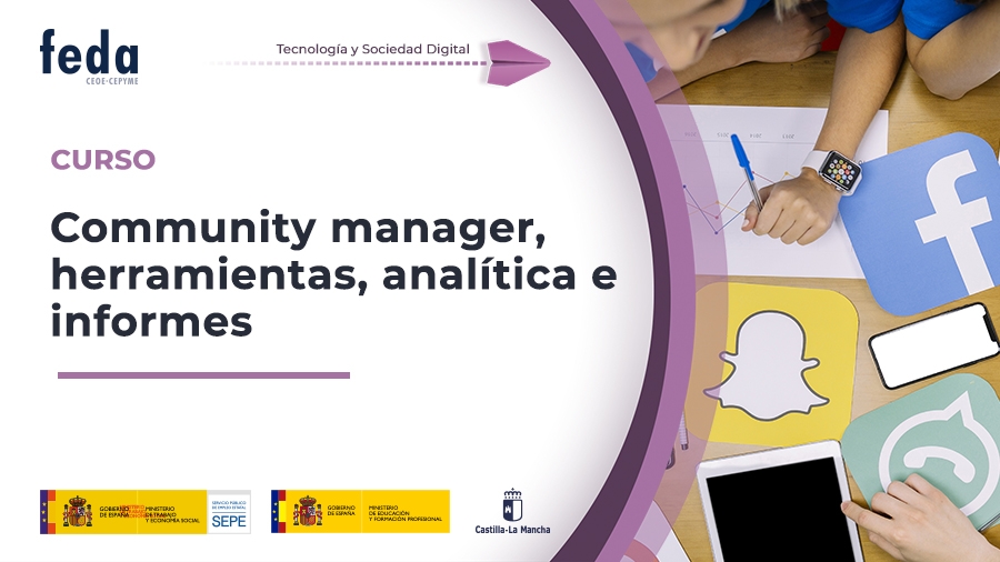 Community manager, herramientas, analítica e informes