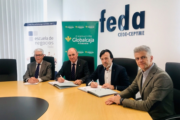 Fotografía de La Fundación Globalcaja-Albacete se vuelve a comprometer con FEDA y su Escuela de Negocios, impulsando conjuntamente el MBA Executive 3.0, ofrecida por FEDA