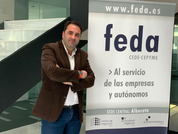 Fotografía de Ramiro Sánchez Pina, presidente de la Asociación., ofrecida por FEDA