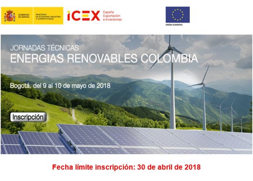 Jornadas de Energías Renovables en Colombia 2018