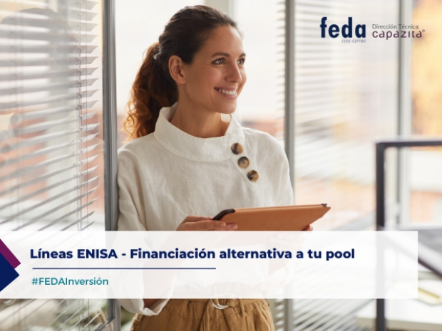 Fotografía de Líneas ENISA - Financiación alternativa a tu pool, ofrecida por FEDA