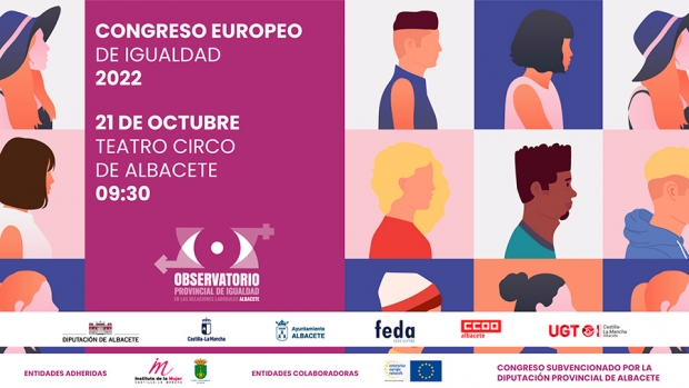 Fotografía de I Congreso Europeo de Igualdad promovido por el Observatorio Provincial de Igualdad en las Relaciones Laborales, OPI Albacete, ofrecida por FEDA
