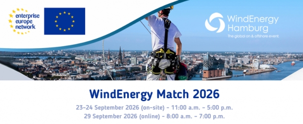 Fotografía de WindEnergy Match 2026: encuentros empresariales internacionales para cooperación en energías renovables. 23,24 Y 29 Septiembre., ofrecida por FEDA