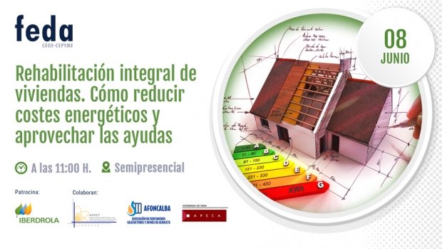 Fotografía de Jornada en FEDA reducción de costes energéticos en la rehabilitación de viviendas y las líneas de ayudas, ofrecida por FEDA