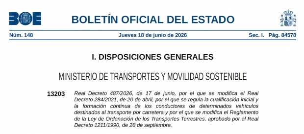 Fotografía de Publicado el Real Decreto 487/2026 -  formación CAP, ofrecida por FEDA