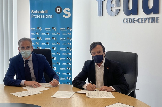 Fotografía de FEDA renueva el acuerdo de colaboración con Banco Sabadell con condiciones preferentes para las empresas asociadas, ofrecida por FEDA
