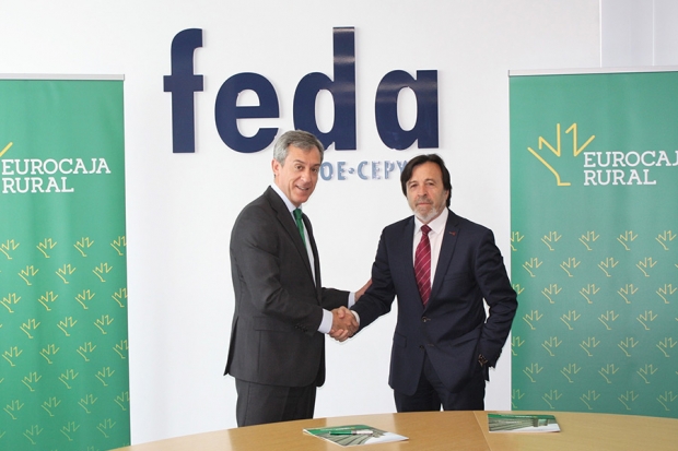 Fotografía de Acciones de promoción empresarial en el convenio de colaboración de Eurocaja Rural con FEDA, ofrecida por FEDA
