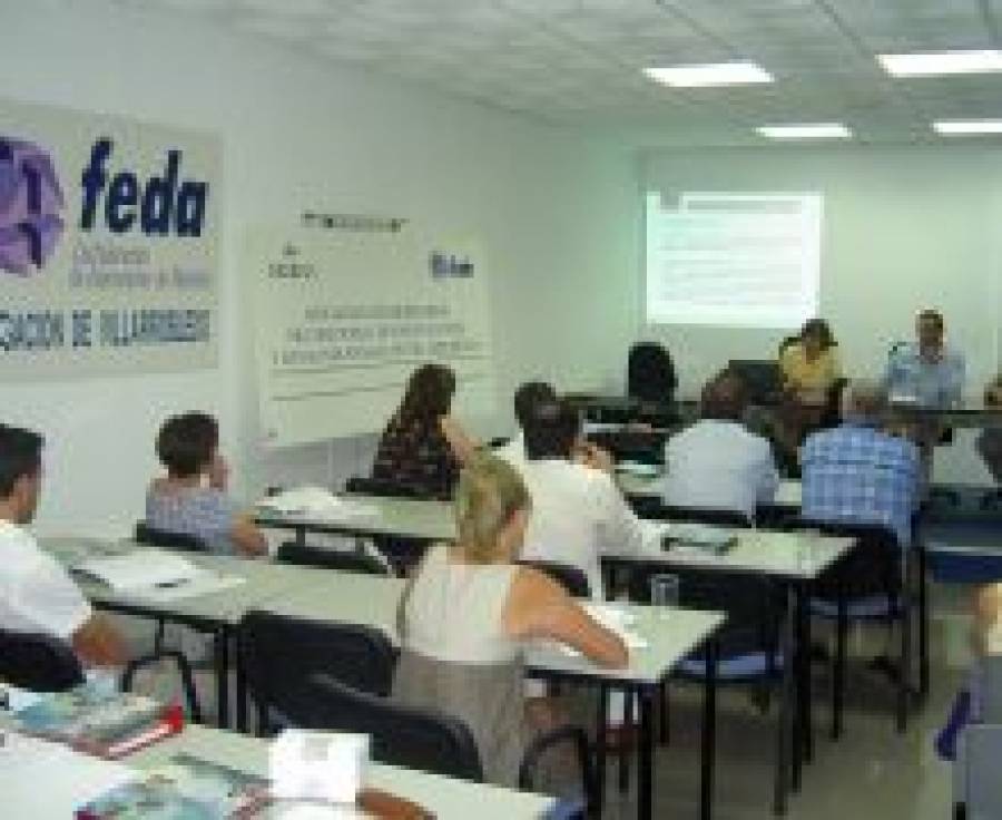 Fotografía de FEDA involucra a los empresarios de Villarrobledo en los programas europeos, ofrecida por FEDA
