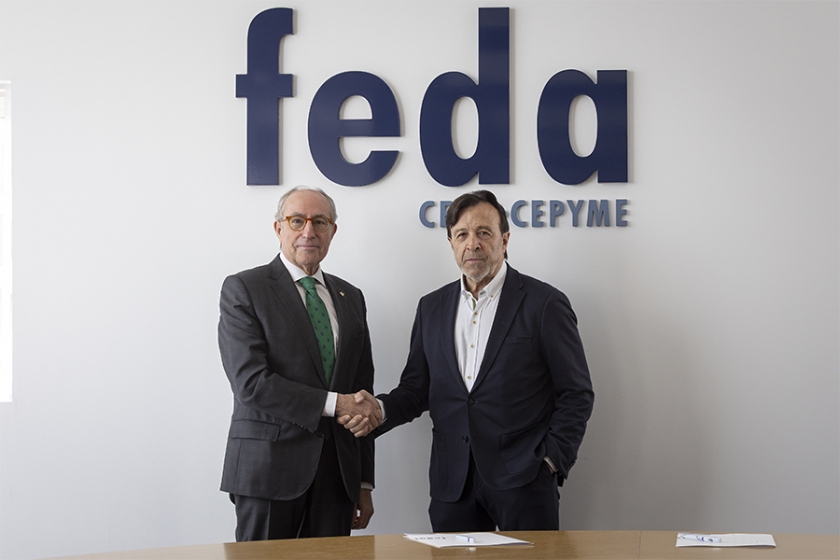 Un año más, Globalcaja y FEDA renuevan su compromiso de  colaboración y desarrollo empresarial