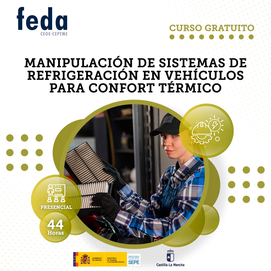 Curso Sobre Manipulación de Sistemas Frigoríficos que empleen Refrigerantes Fluorados destinados a Confort Térmico de Personas Instalados en Vehículos