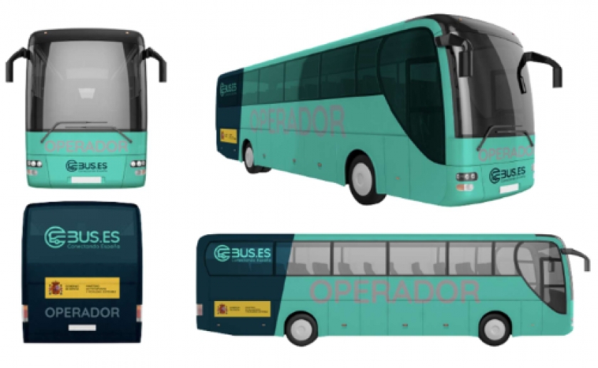 Resolución imagen distintiva  autobuses servicios públicos transporte regular