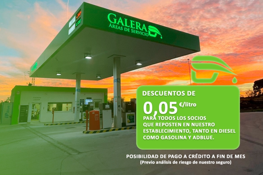 ÁREA DE SERVICIO GALERA