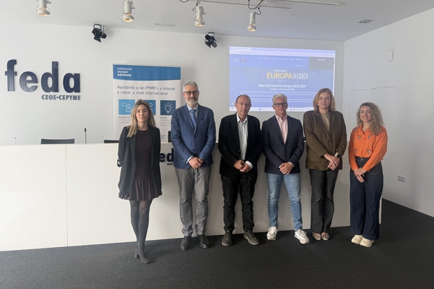 Fotografía de FEDA impulsa la segunda edición del programa Europa+Cerca 2026  para acercar las empresas de Castilla-La Mancha a la financiación europea, ofrecida por FEDA