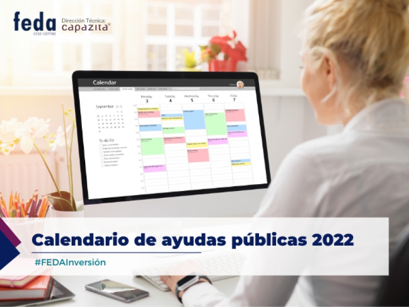 CALENDARIO DE AYUDAS PÚBLICAS 2022